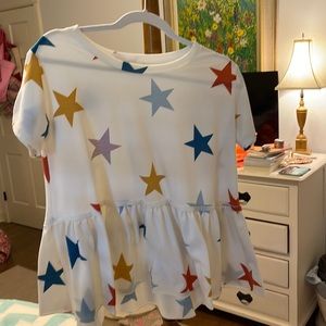 Star shirt size small in perfect condition!